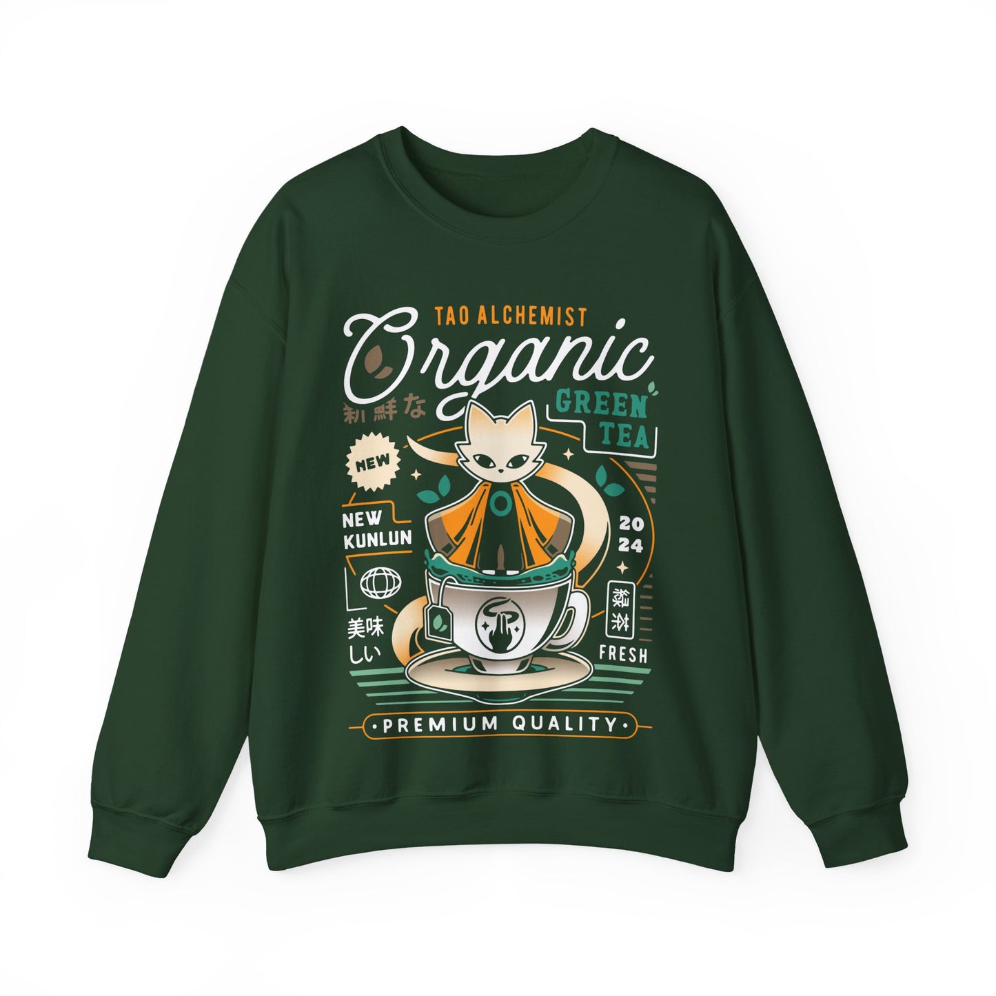Mysterious Alchemist Green Tea Unisex Crewneck Sweatshirt