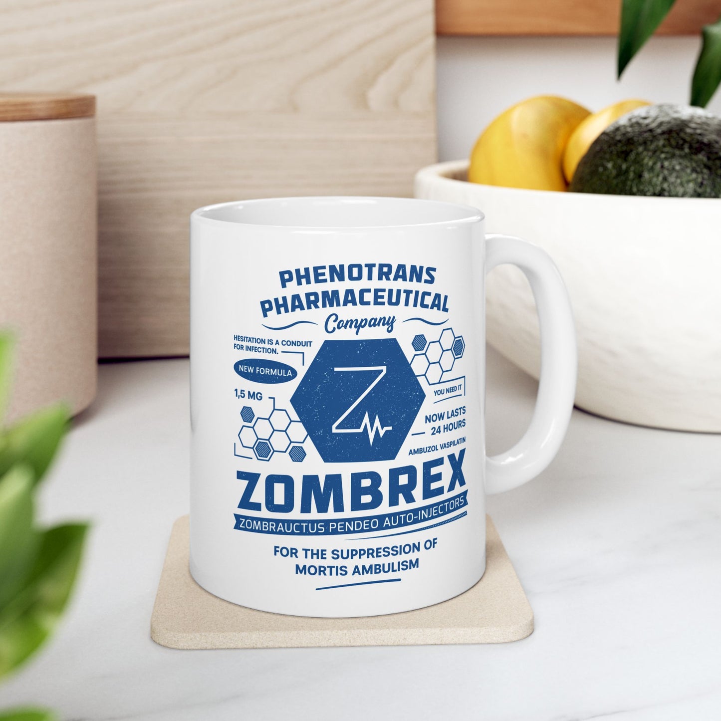 Zombrex Emblem Ceramic Mug