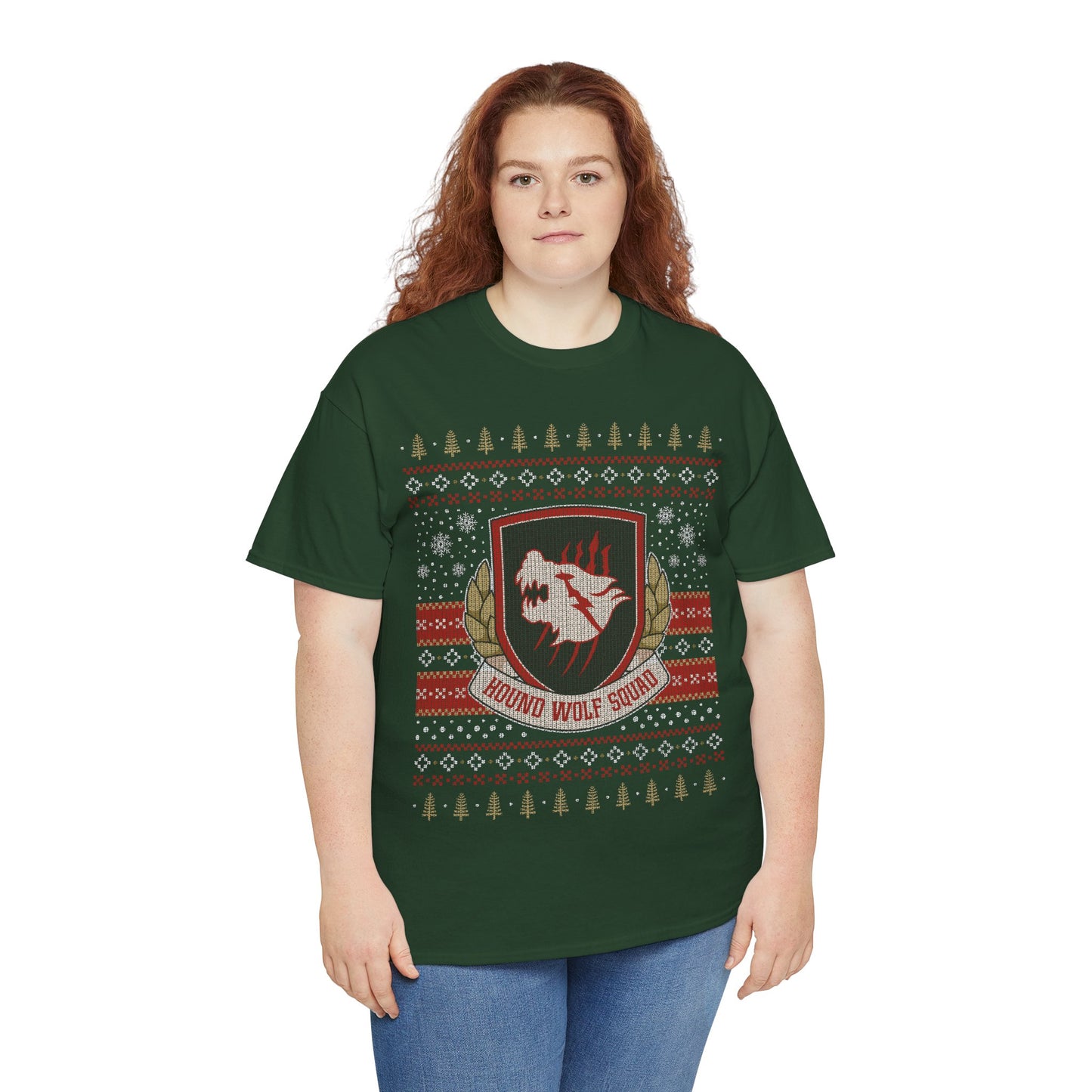 Hound Wolf Squad Christmas Unisex T-Shirt