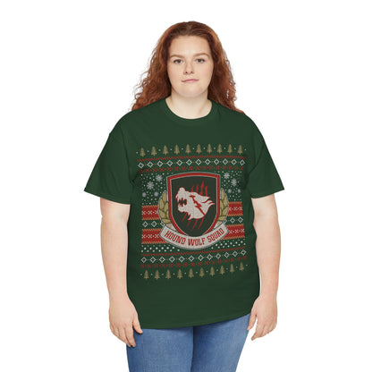 Hound Wolf Squad Christmas Unisex T-Shirt