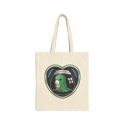 Grub Love Emblem Canvas Tote Bag
