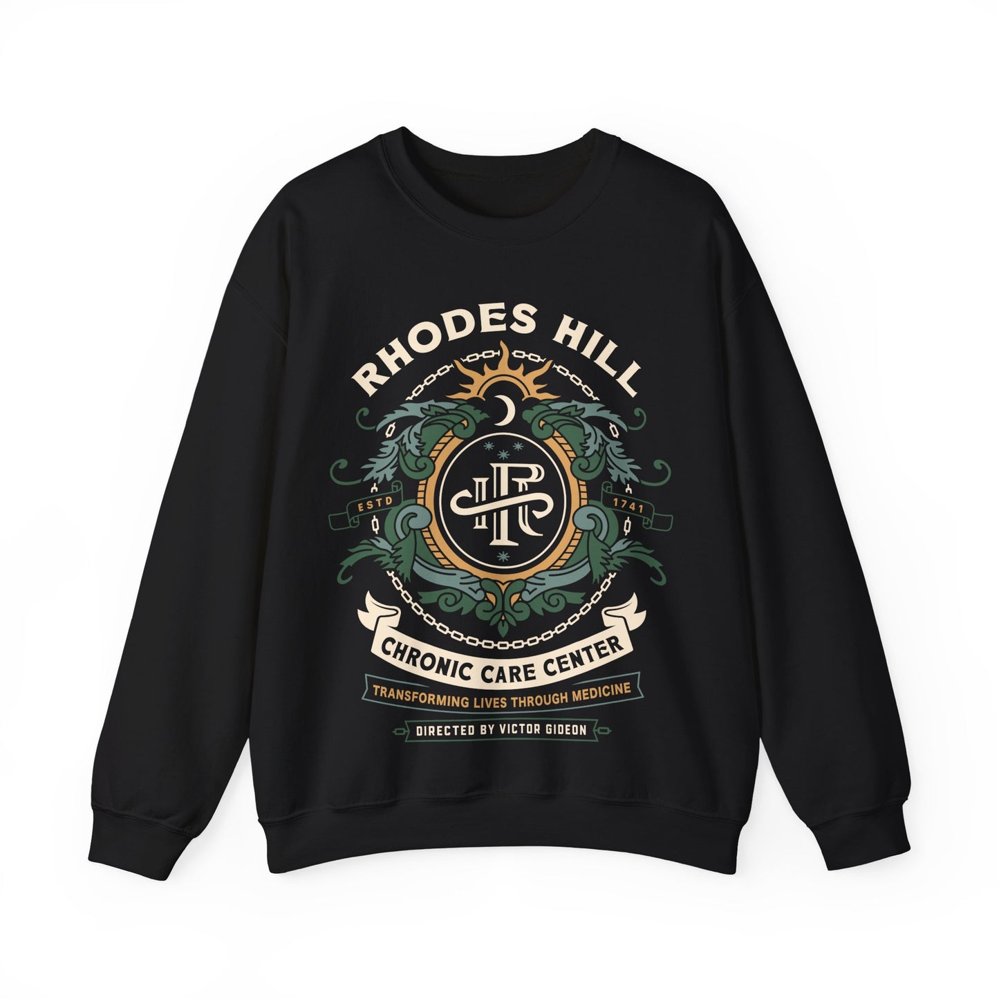 Rhodes Hill Chronic Care Center Crest Crewneck Sweatshirt