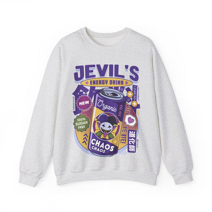 Jevil Energy Drink Unisex Crewneck Sweatshirt