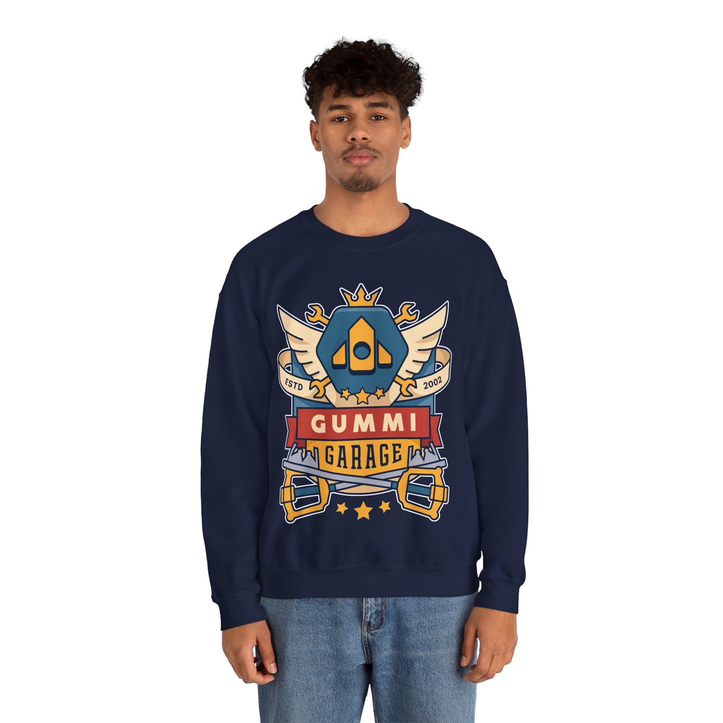 The Gummi Garage Emblem Crewneck Sweatshirt