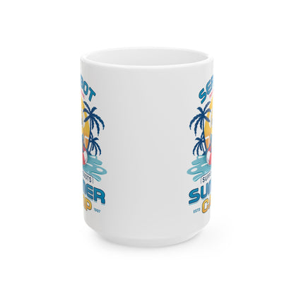 Servbot Summer Camp Vintage Ceramic Mug