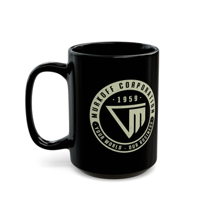 Murkoff Corporation Emblem Black Mug