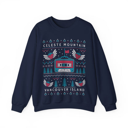 Celeste Mountain Ugly Sweater Unisex Crewneck Sweatshirt