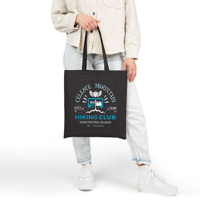 Celeste Mountain Hiking Club Canvas Tote Bag