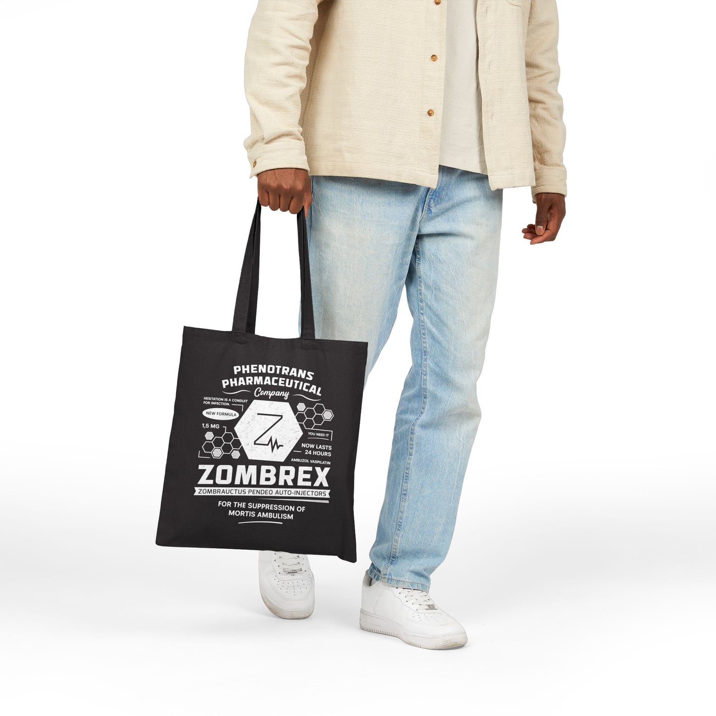 Zombrex Emblem Tote Bag