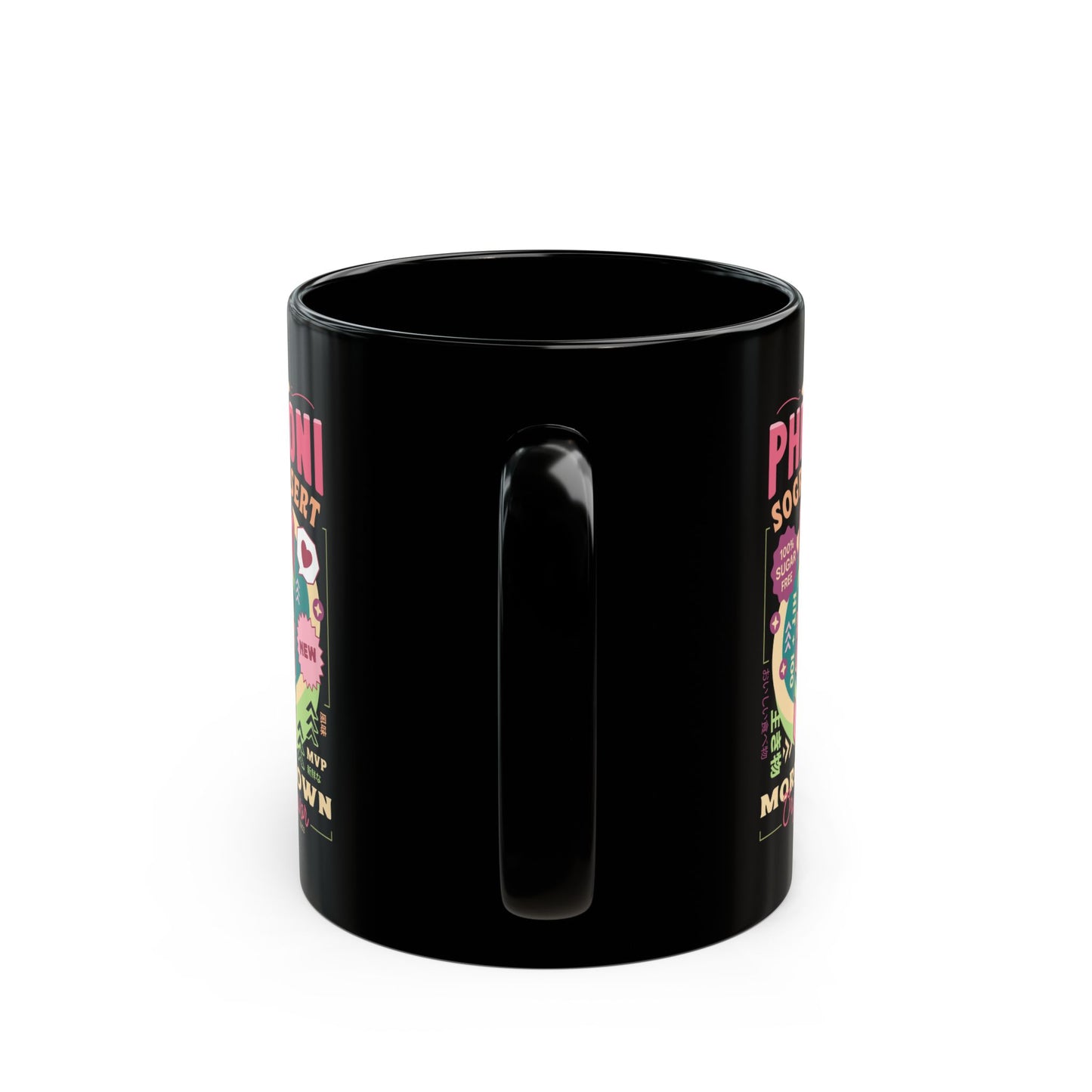 Phreeoni Energy Drink Black Mug