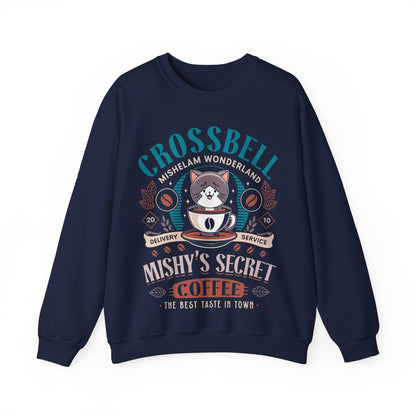 Mishelam Wonderland CoffeeUnisex Crewneck Sweatshirt