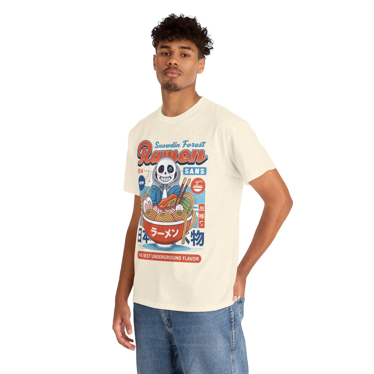 Snowdin Forest Ramen Vintage Unisex T-Shirt