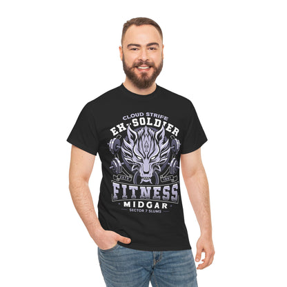 Strife Midgar Fitness Emblem Unisex T-Shirt