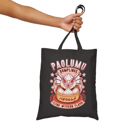 Paolumu Dumplings Vintage Cotton Canvas Tote Bag
