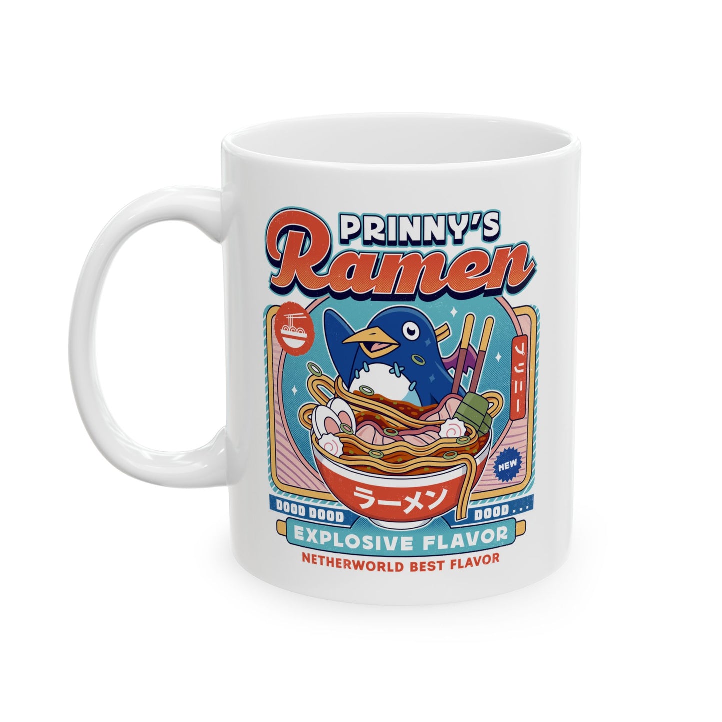 Prinny Dood Ramen Vintage Ceramic Mug
