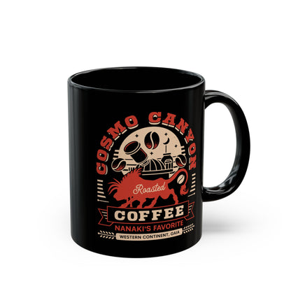 Cosmo Canyon Coffee Grunge Black Mug