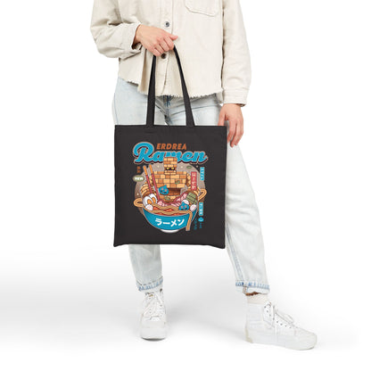 Erdrea Monsters Ramen Vintage Tote Bag