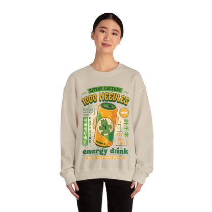 Cactuar Energy Drink Unisex Crewneck Sweatshirt