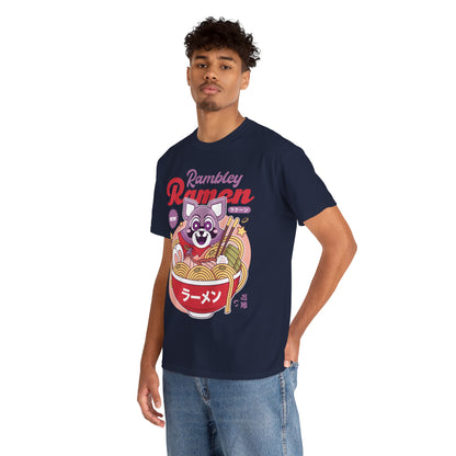 Rambley The Raccoon Ramen Unisex T-Shirt