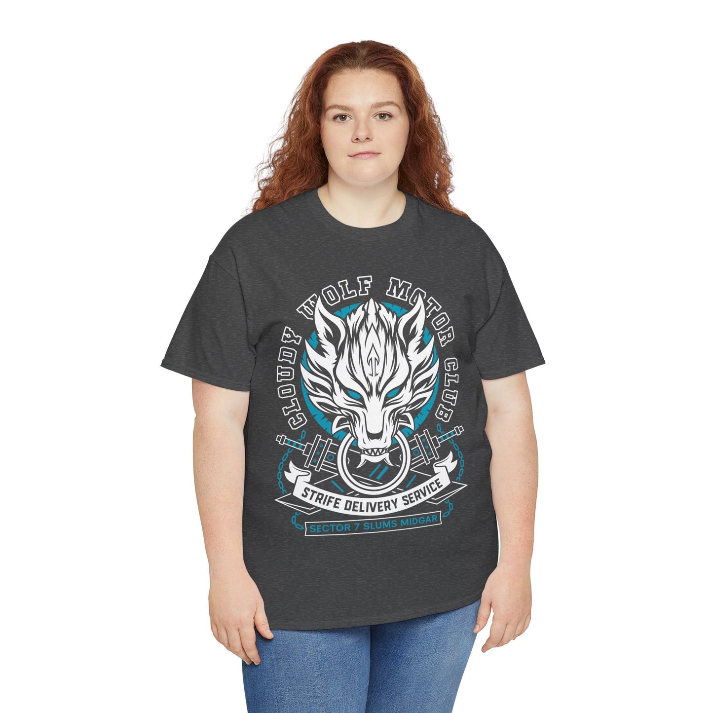 Cloudy Wolf Midgar Motor Unisex T-Shirt