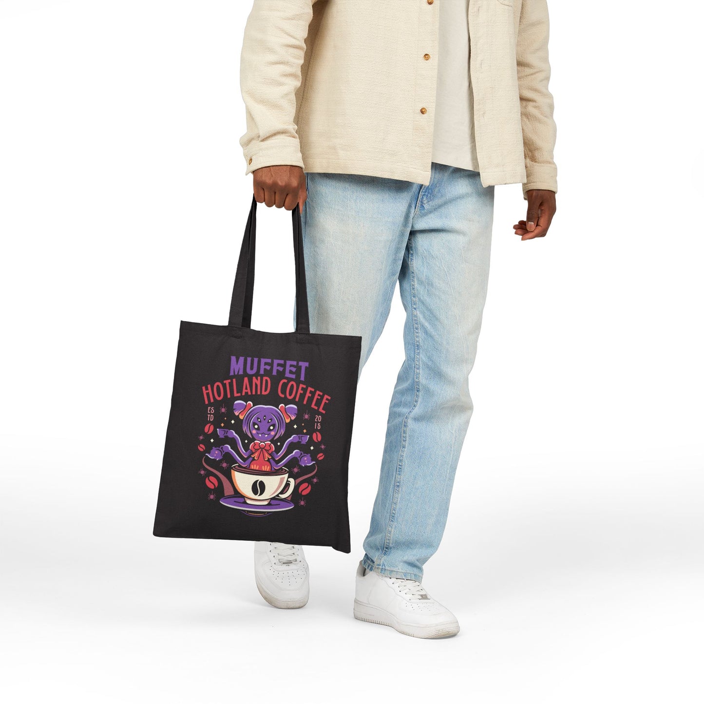 Muffet Hotland Coffee Tote Bag