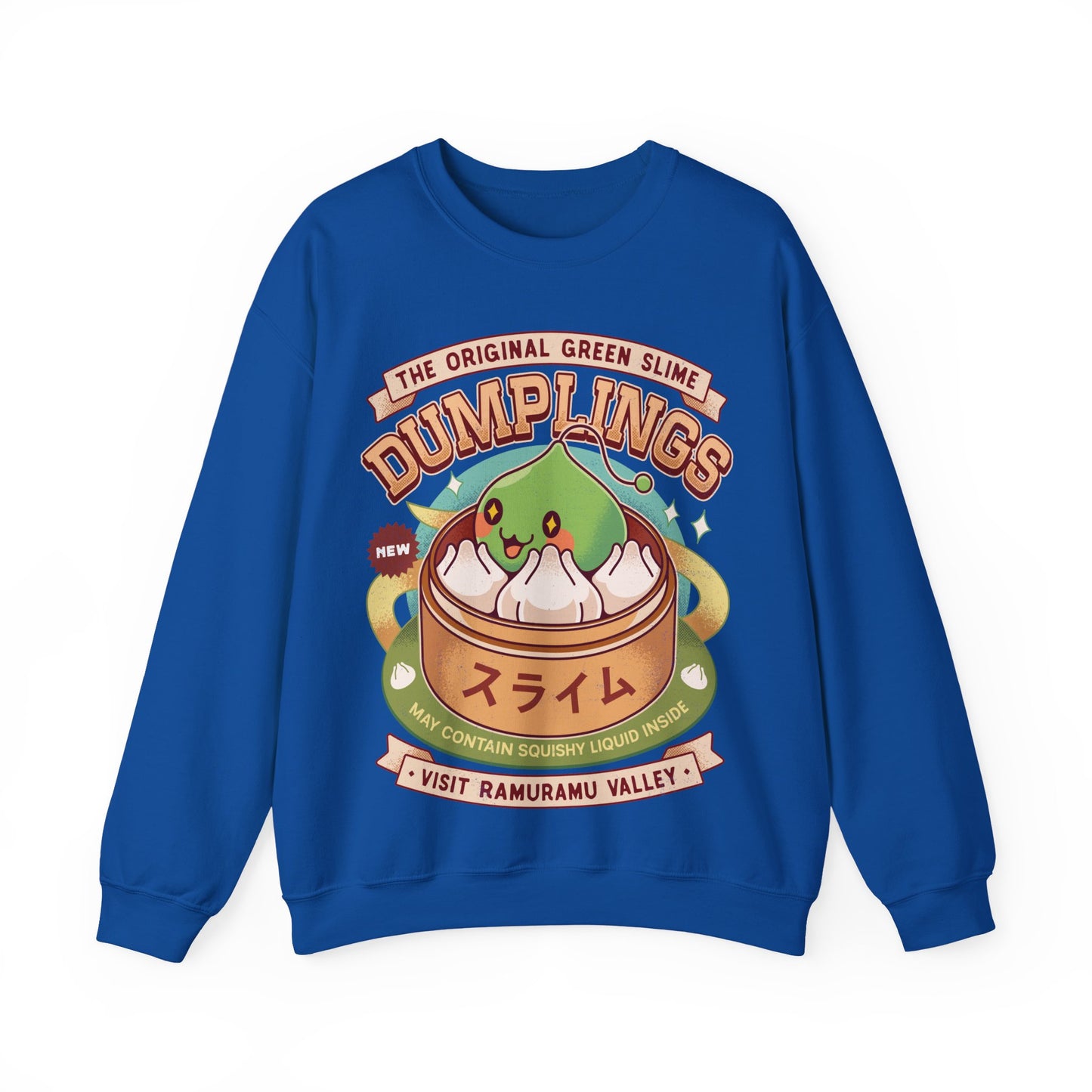 Ramuramu Valley Dumplings Vintage Crewneck Sweatshirt