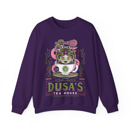Dusa Green Tea Emblem Crewneck Sweatshirt