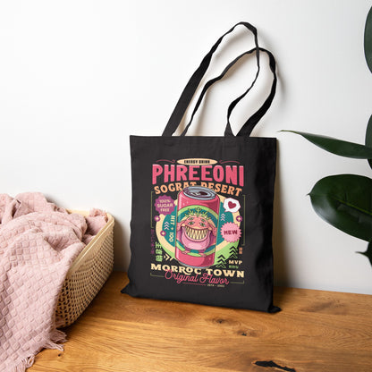 Phreeoni Energy Drink Cotton Canvas Tote Bag