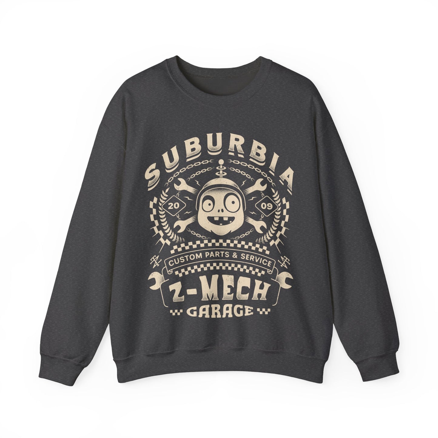 Imp Mech Call Garage Crewneck Sweatshirt