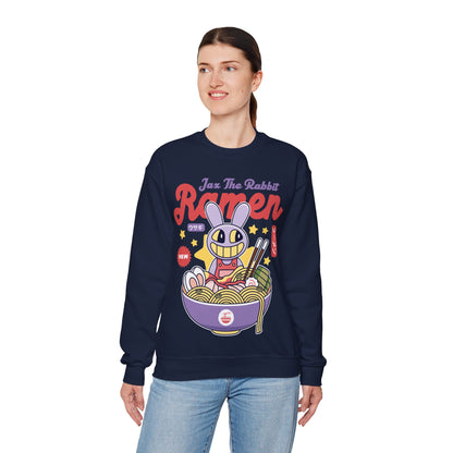 Jax Purple Rabbit Ramen Unisex Crewneck Sweatshirt