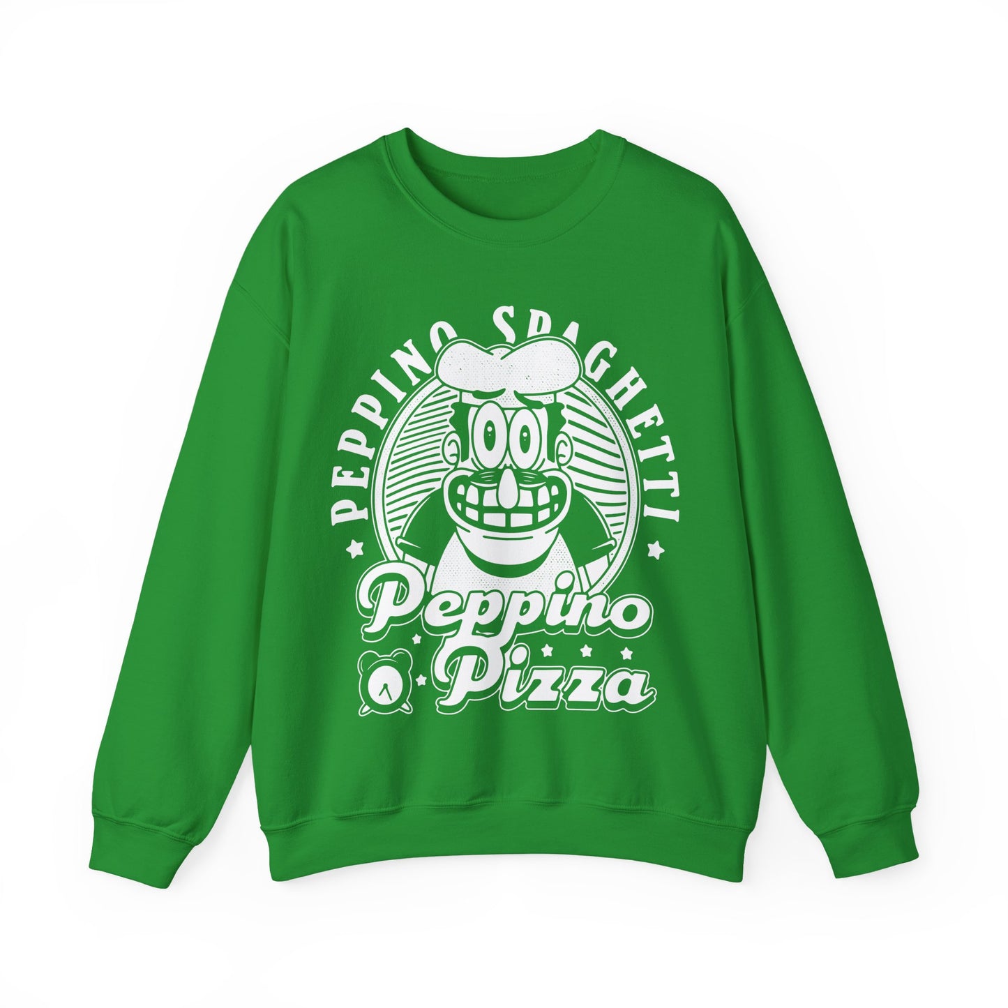 Peppino Pizza Crest Unisex Crewneck Sweatshirt