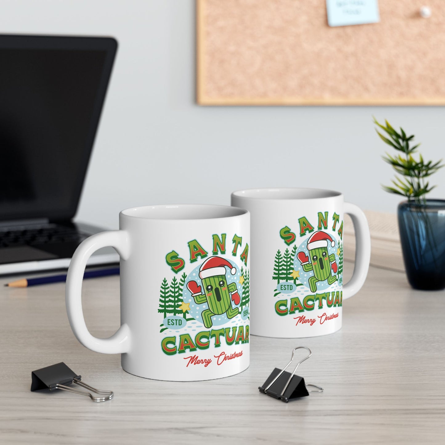Santa Cactuar Ceramic Mug