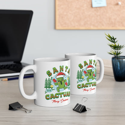 Santa Cactuar Ceramic Mug