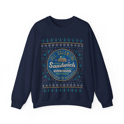 Jill Valentine Sandwich Christmas Unisex Crewneck Sweatshirt