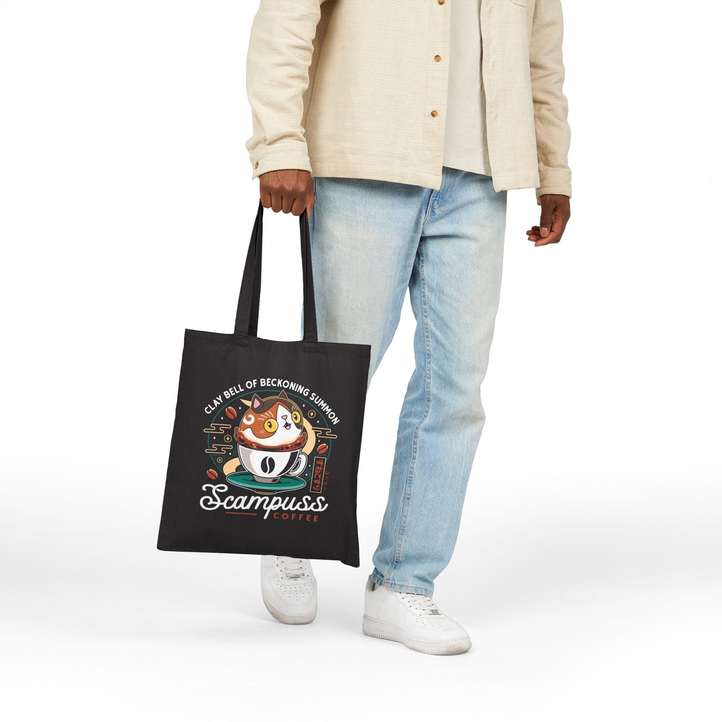 Scampuss Coffee Emblem Tote Bag
