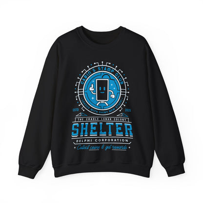 Cabin Coins Stamp Club Emblem Crewneck Sweatshirt