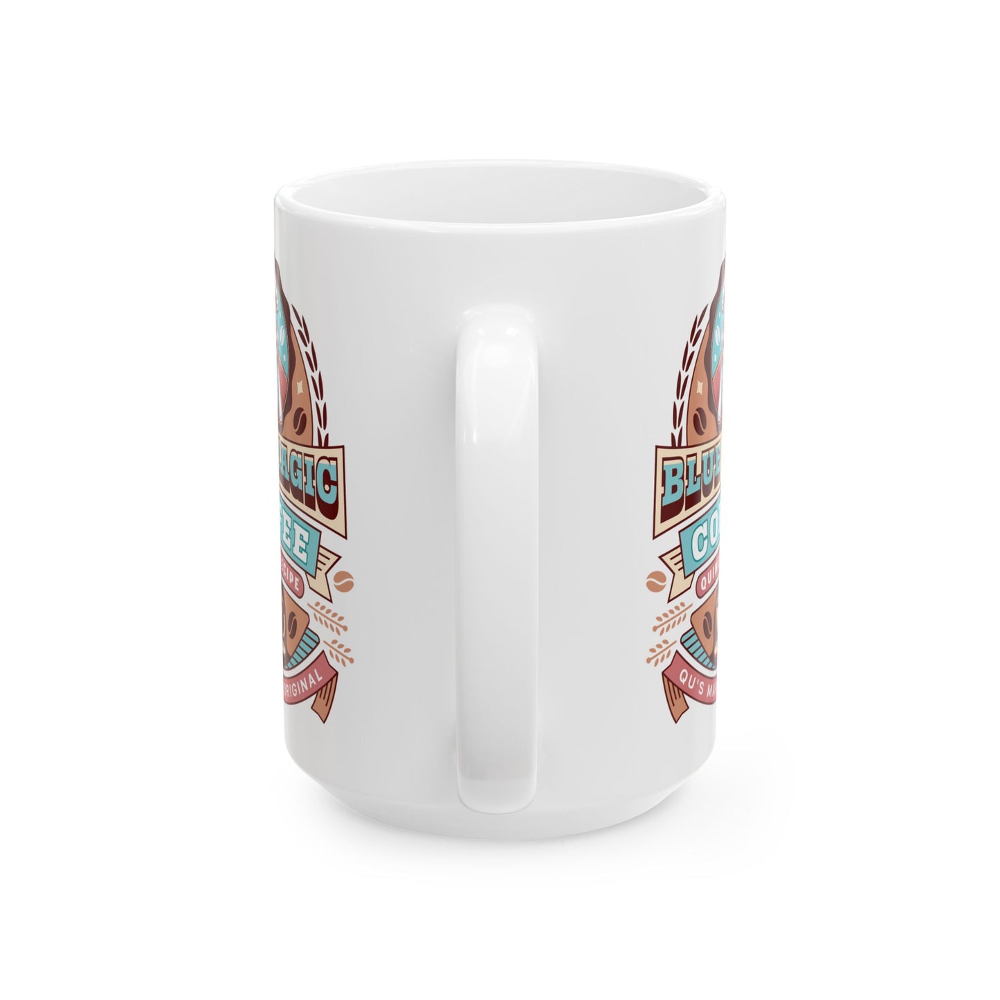 Quina Quen Coffee Vintage Ceramic Mug