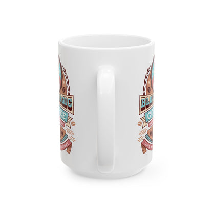 Quina Quen Coffee Vintage Ceramic Mug