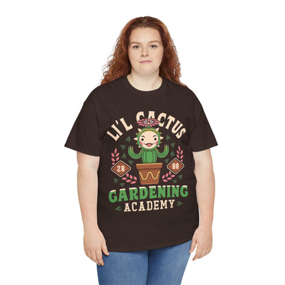 Lil Cactus Gardening Academy Unisex T-Shirt