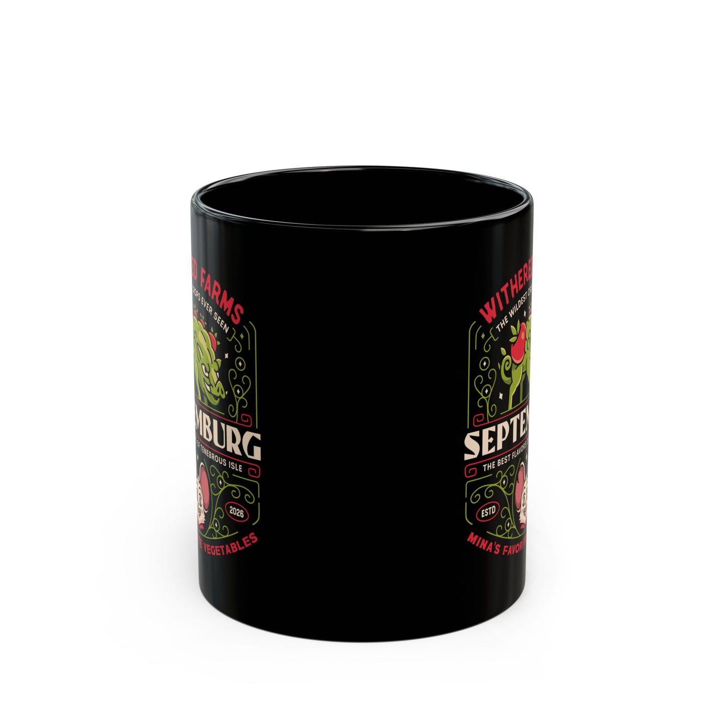 Septemburg Withered Farms Crest Black Mug