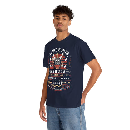 Nebb Bowling Mascot Emblem Unisex T-Shirt