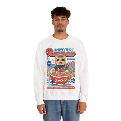 Servbot Ramen Vintage Crewneck Sweatshirt