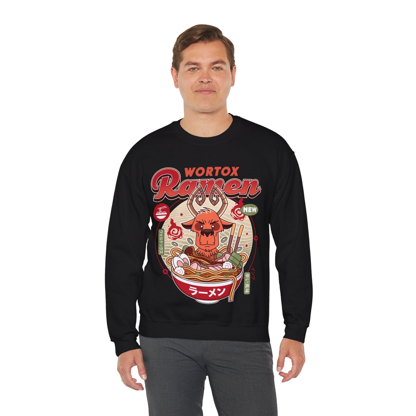 Wortox Vintage Ramen Crewneck Sweatshirt