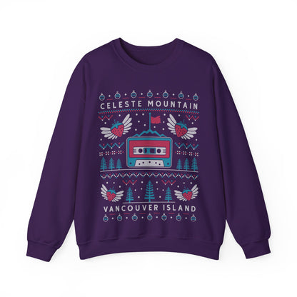 Celeste Mountain Ugly Sweater Unisex Crewneck Sweatshirt
