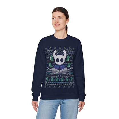 Hallownest Grubs Ugly Sweater Crewneck Sweatshirt