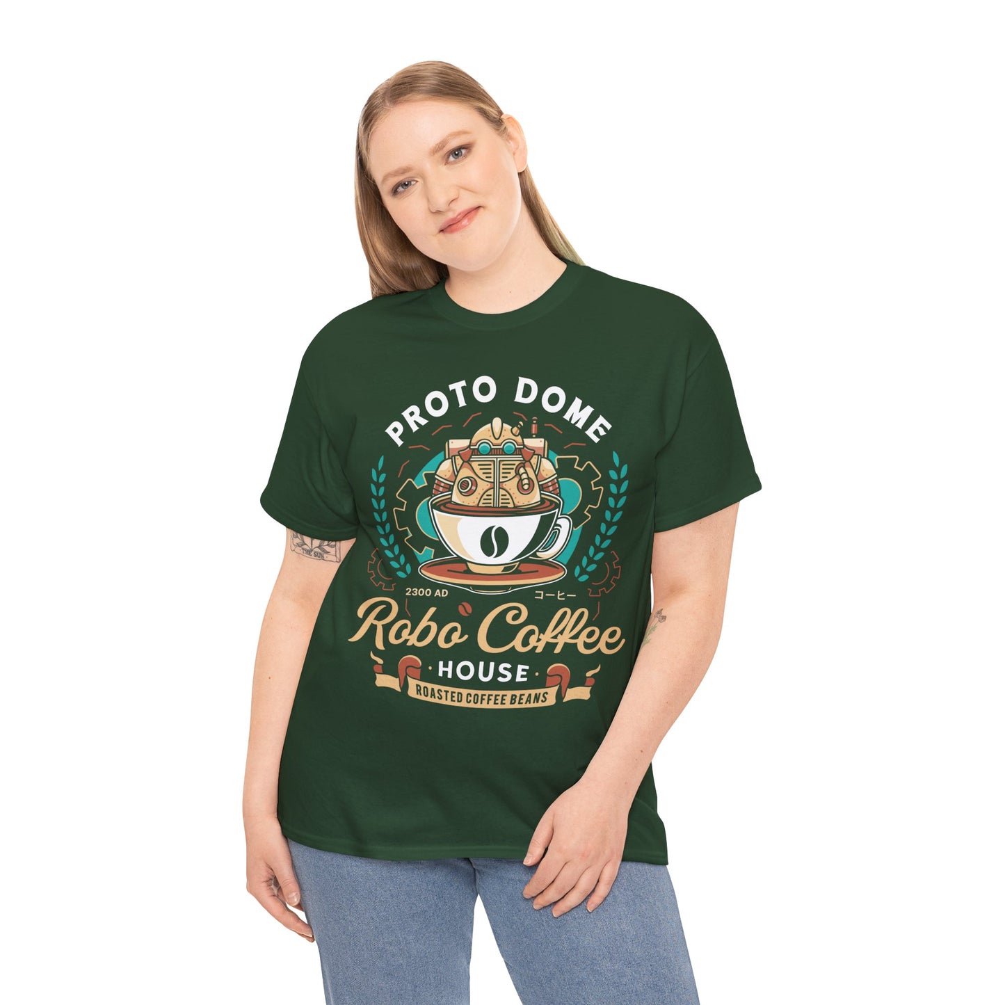 Proto Dome Robo Coffee Crest Unisex T-Shirt