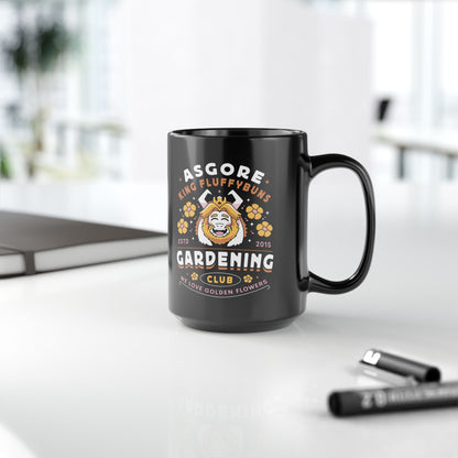 Asgore Gardening Club Black Mug