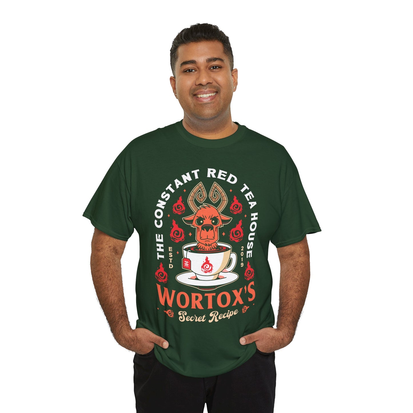 Wortox Red Tea Emblem Unisex T-Shirt