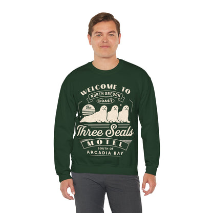 Three Seals Motel Emblem Unisex Crewneck Sweatshirt
