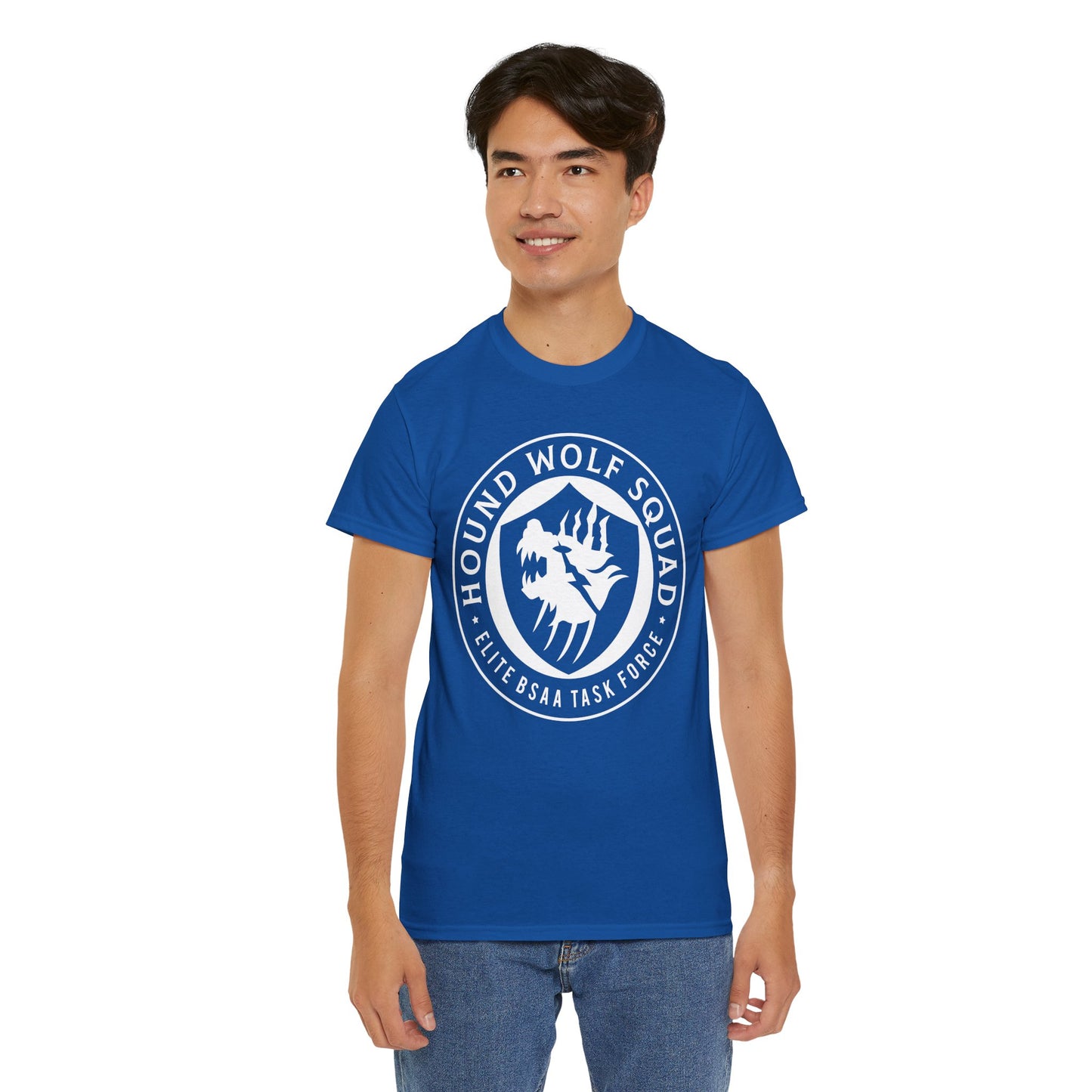 Hound Wolf Squad Crest Unisex T-Shirt
